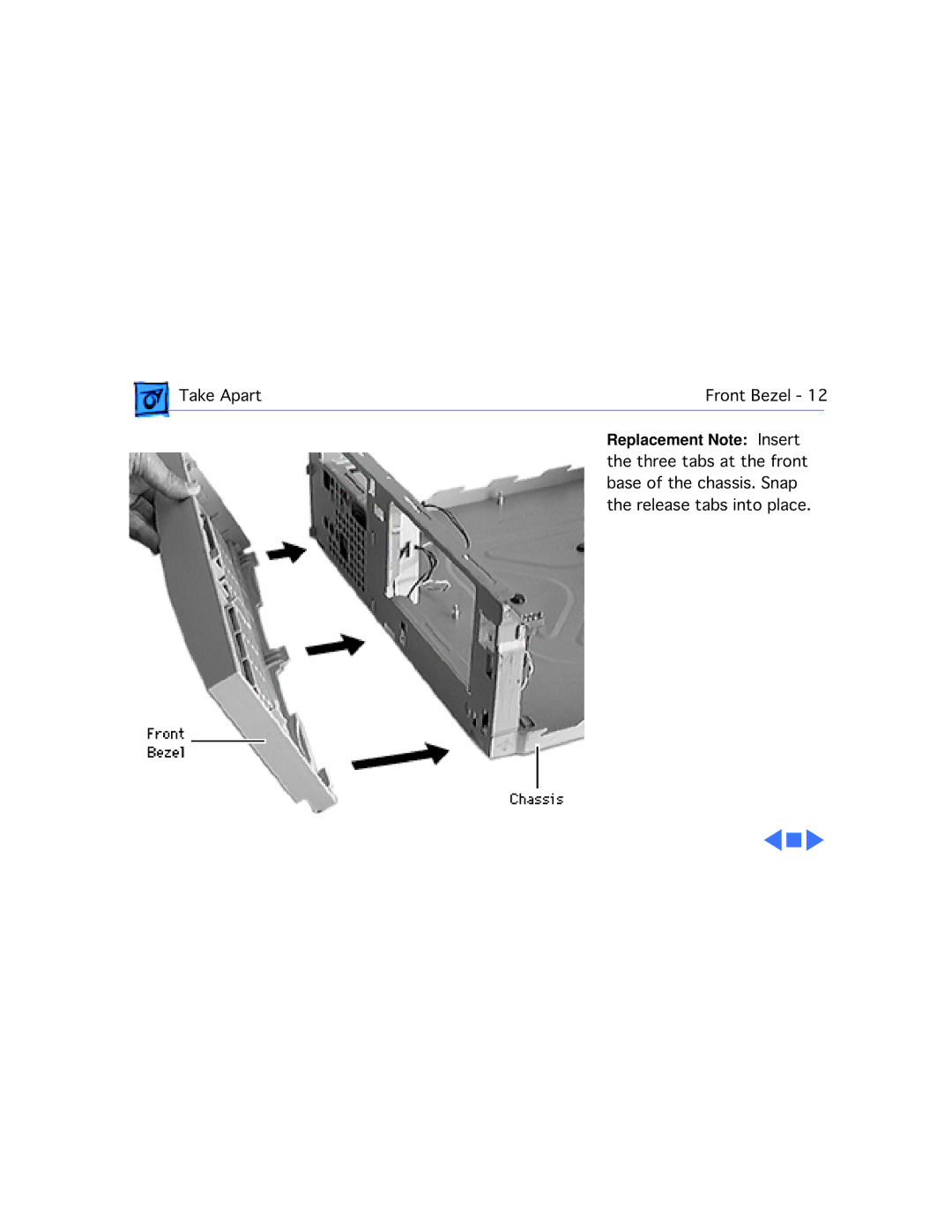 Apple 4400/200 PC manual Replacement Note Insert 