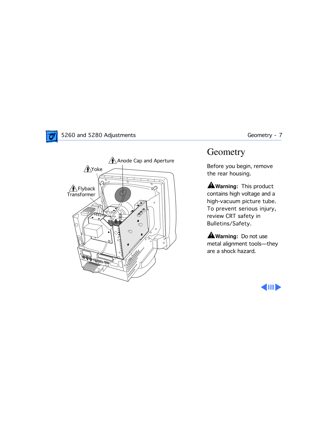 Apple 5260, 5280 manual Geometry 