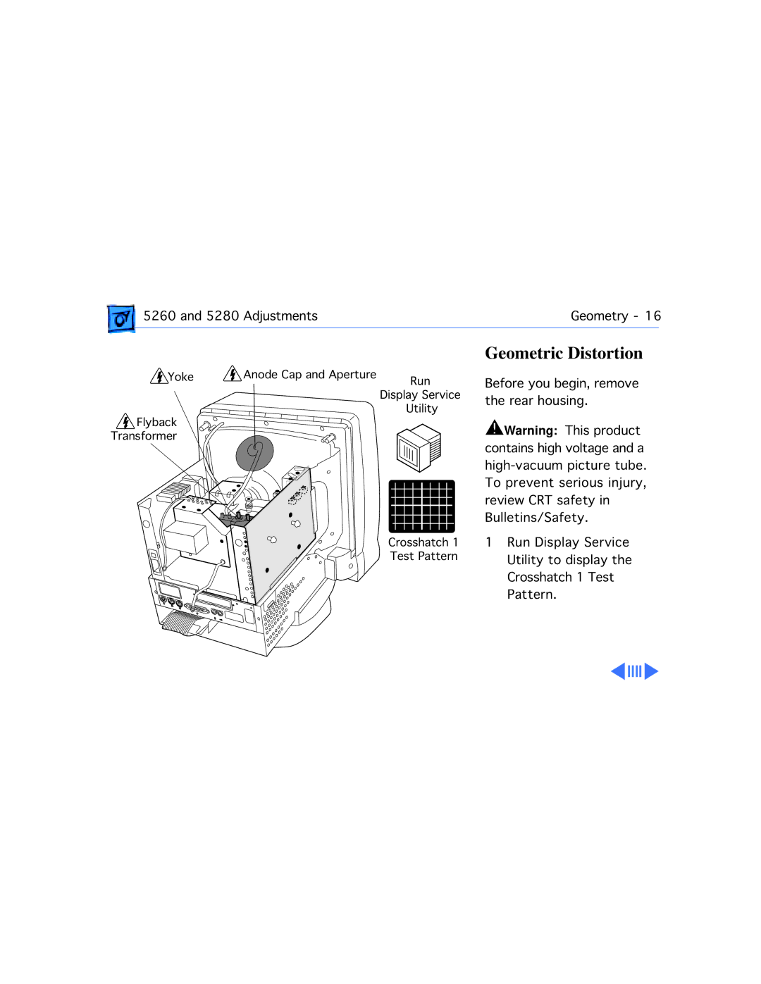 Apple 5280, 5260 manual Geometric Distortion 