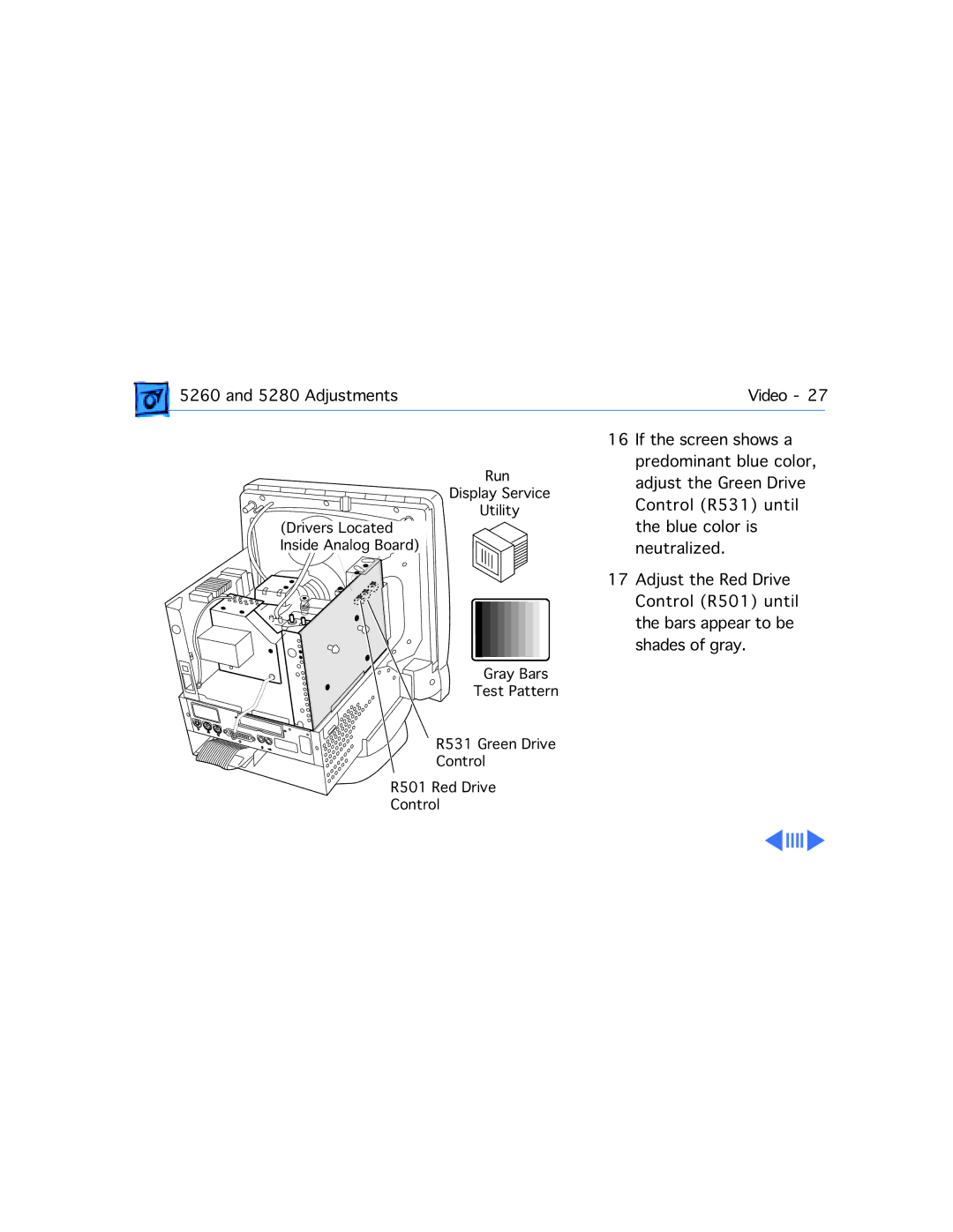 Apple 5260, 5280 manual If the screen shows a 