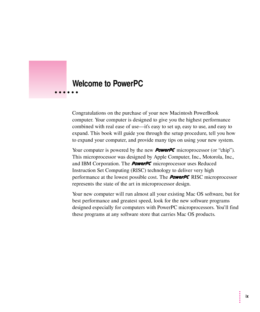 Apple 5300 Series manual Welcome to PowerPC 