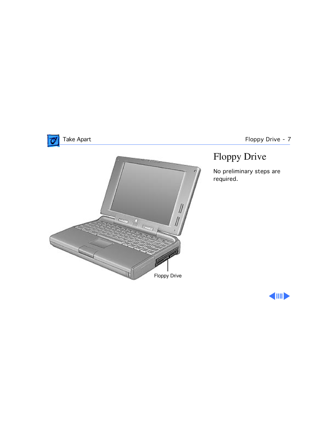 Apple 190CS/66, 5300C/100, 5300CE/117, 5300/100, 5300CS/100 manual Floppy Drive 