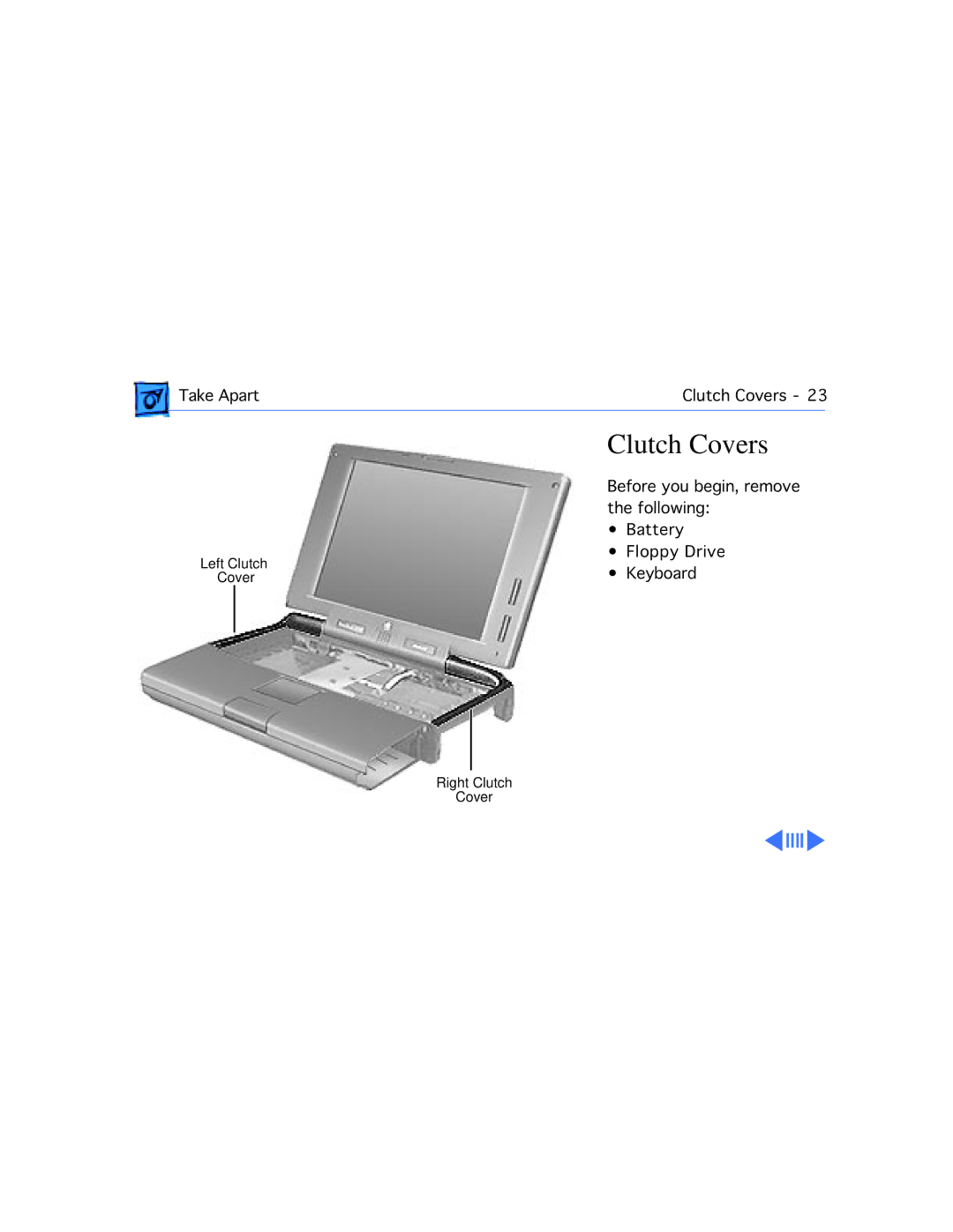 Apple 5300C/100, 5300CE/117, 5300/100, 5300CS/100, 190CS/66 manual Clutch Covers 