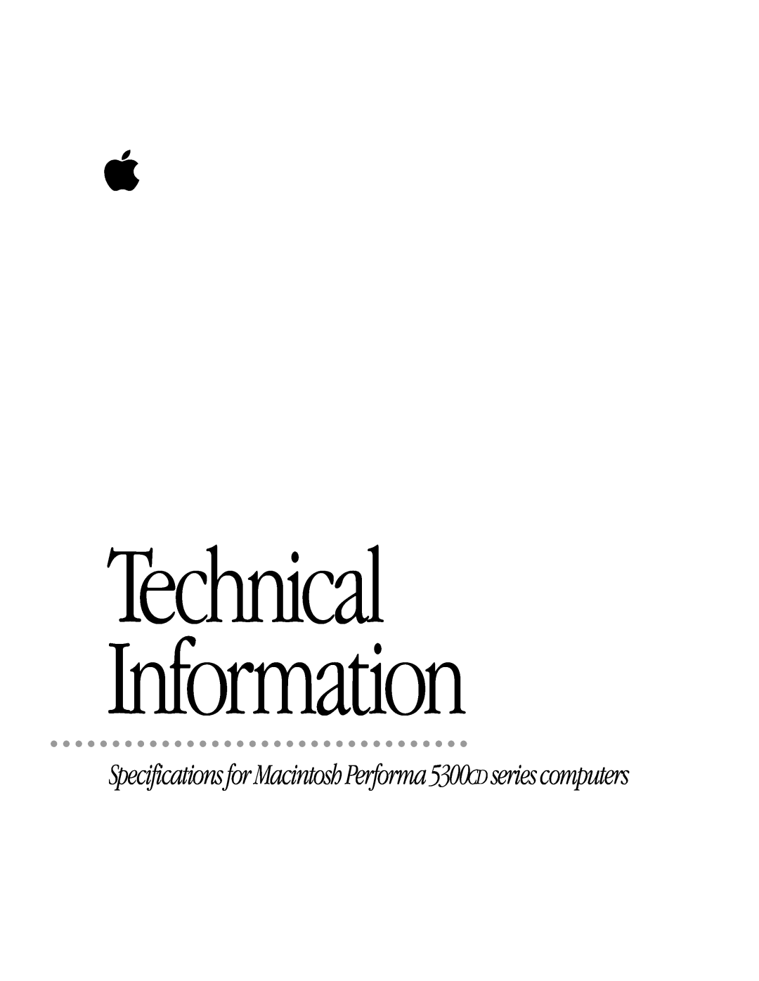 Apple 5200CD, 5300CD manual User’sGuide, Macintosh Performa 