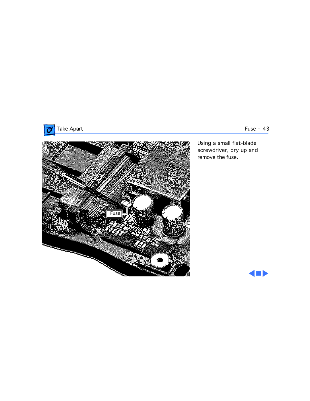 Apple 540C, 520C manual Fuse 