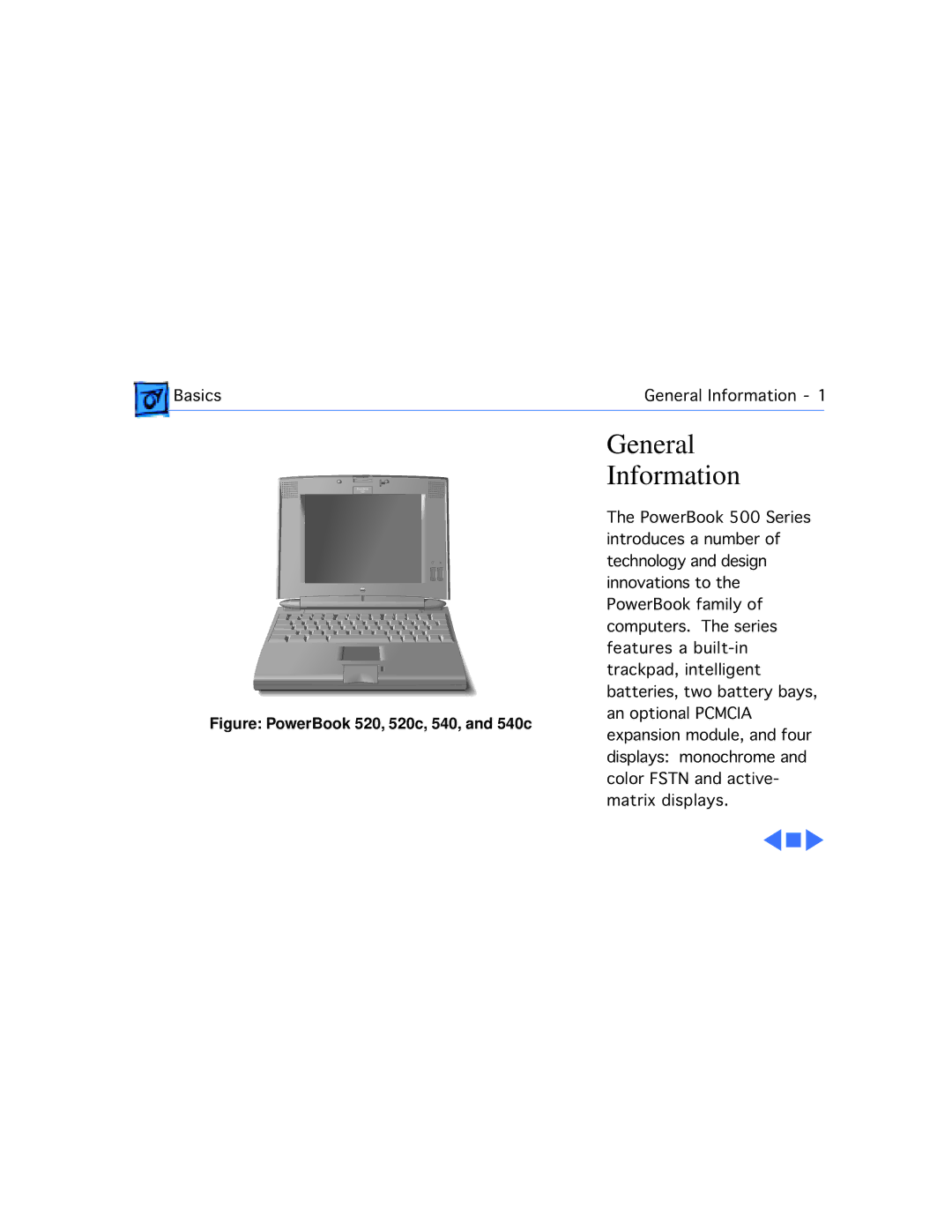 Apple 520C, 540C manual General, Information 