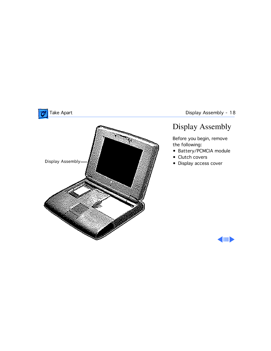 Apple 540C, 520C manual Display Assembly 