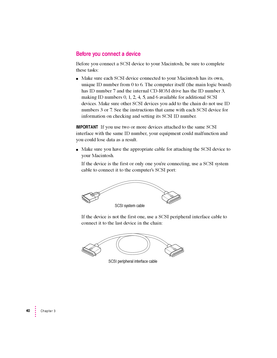 Apple 5400 Series manual Before you connect a device 