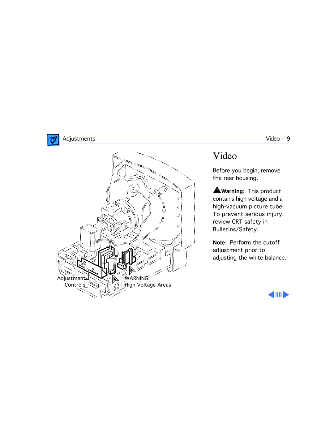 Apple 500, 575, 577, 560, 550, 578 manual Video 