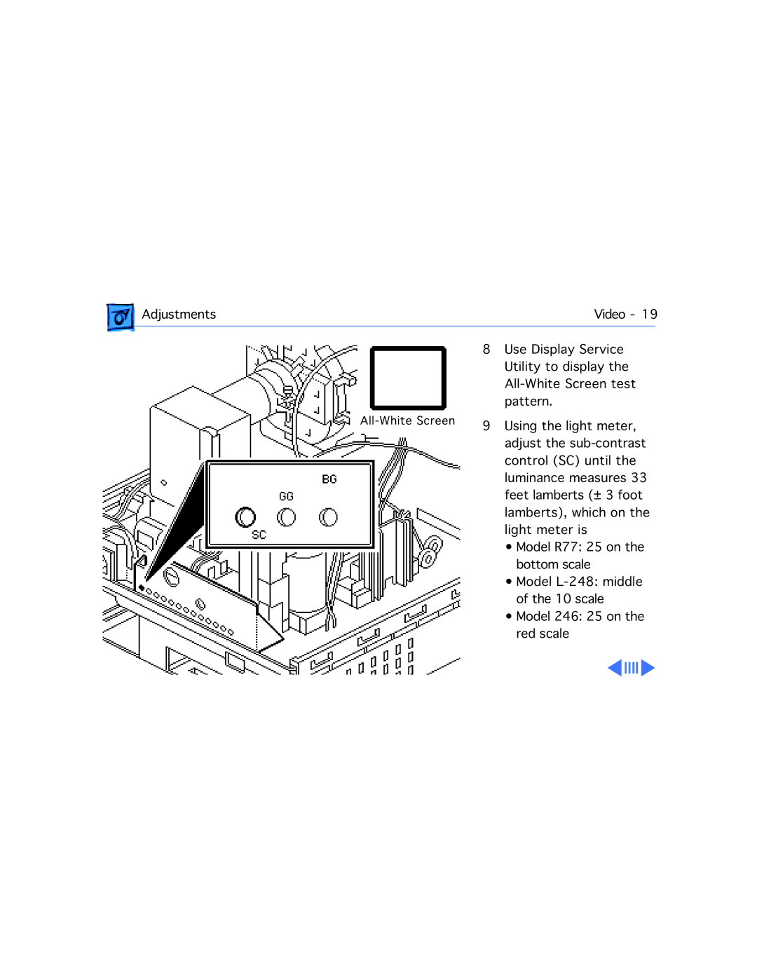 Apple 560, 575, 577, 550, 500, 578 manual Pattern 