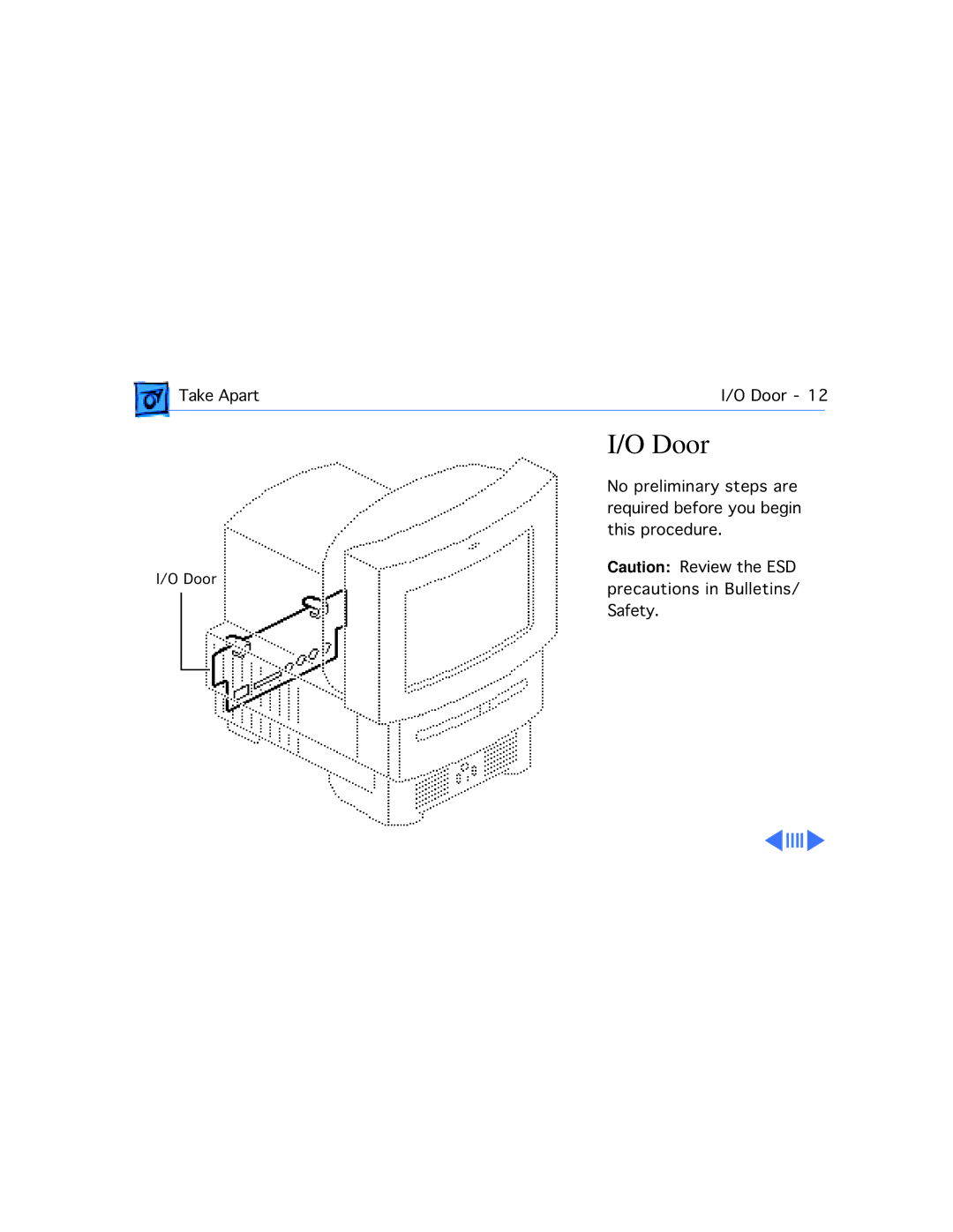 Apple 578, 575, 577, 560, 550, 500 manual Door 