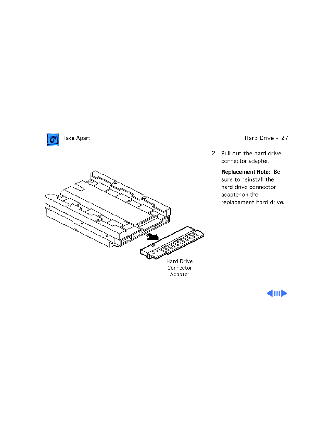 Apple 560, 575, 577, 550, 500, 578 manual Hard drive connector 