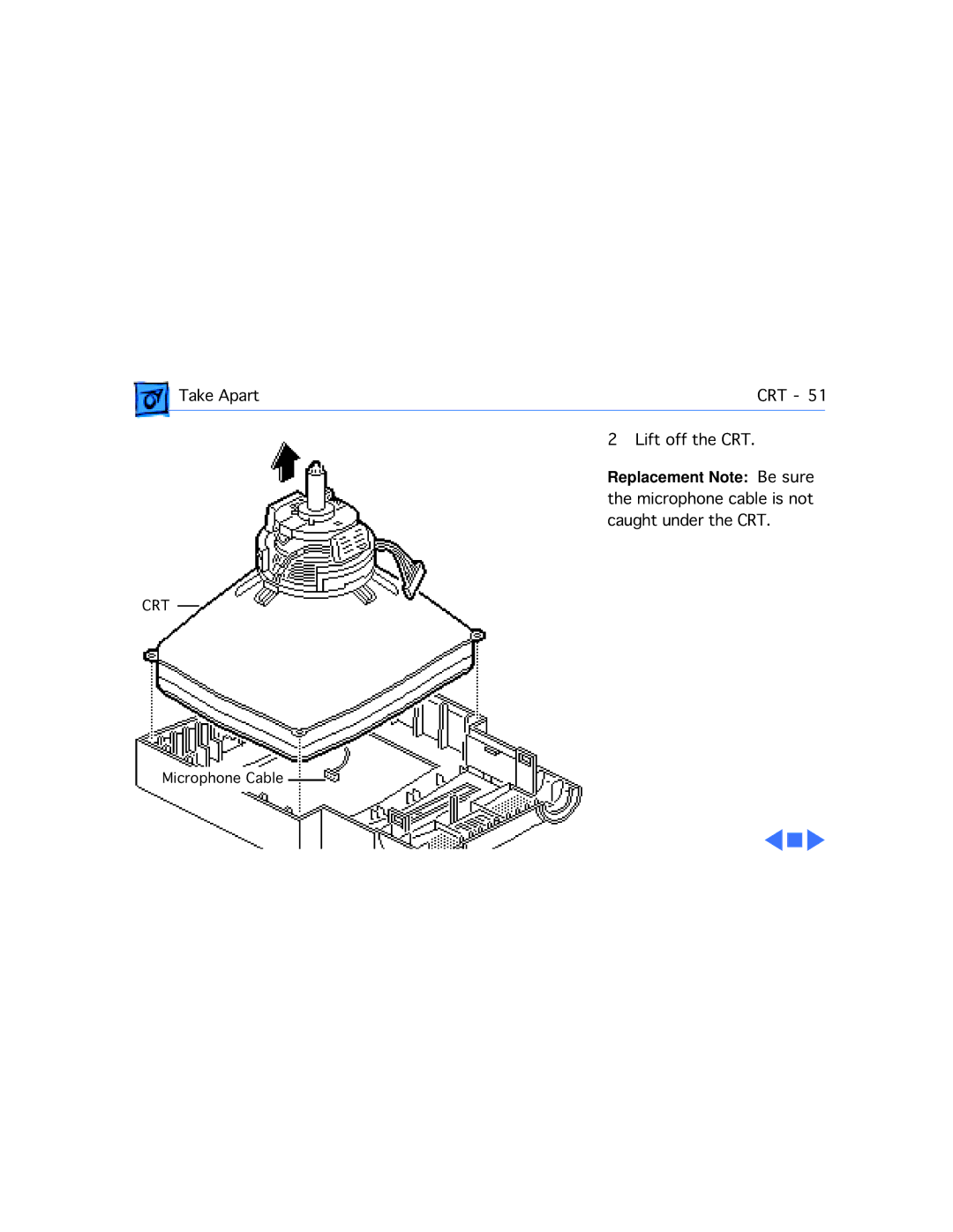 Apple 560, 575, 577, 550, 500, 578 manual Replacement Note Be sure 