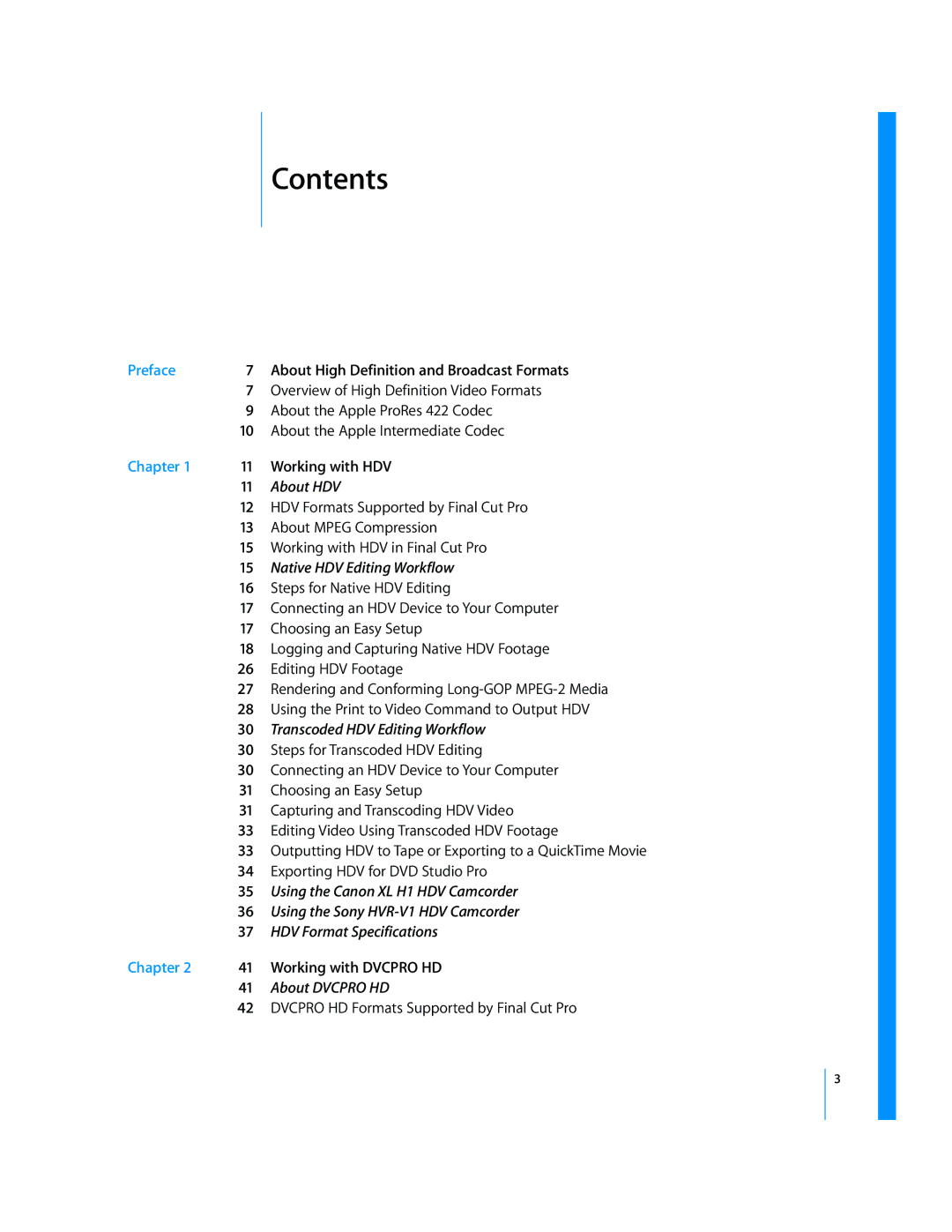 Apple 6 manual Contents 