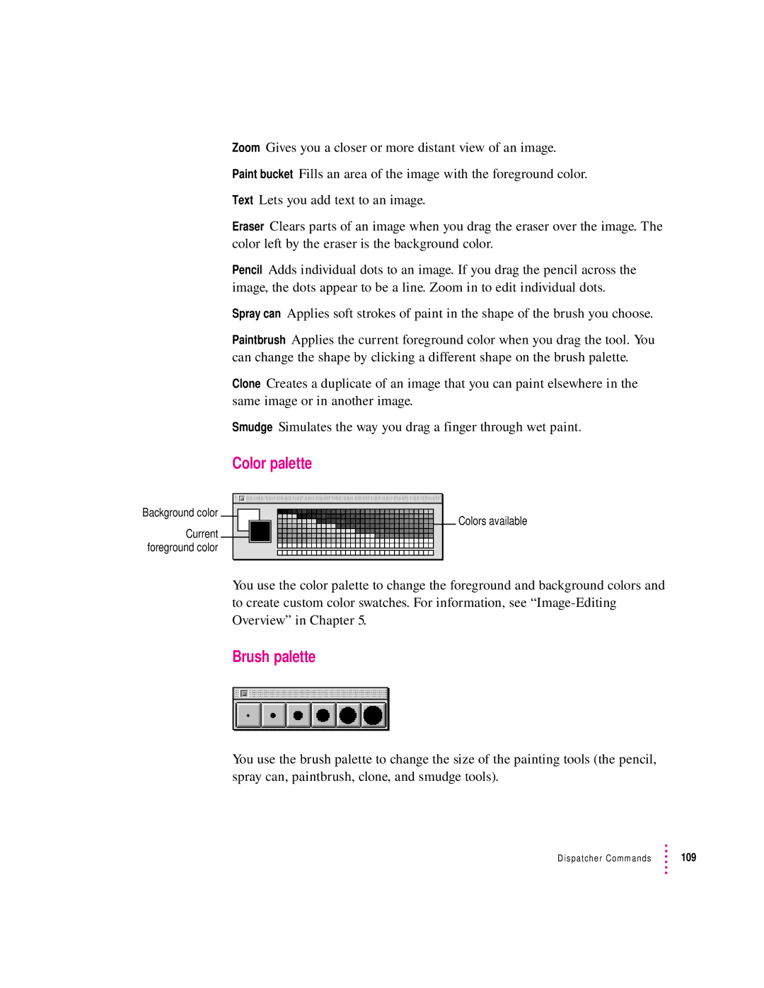 Apple 1230, 627 user manual Colors available 