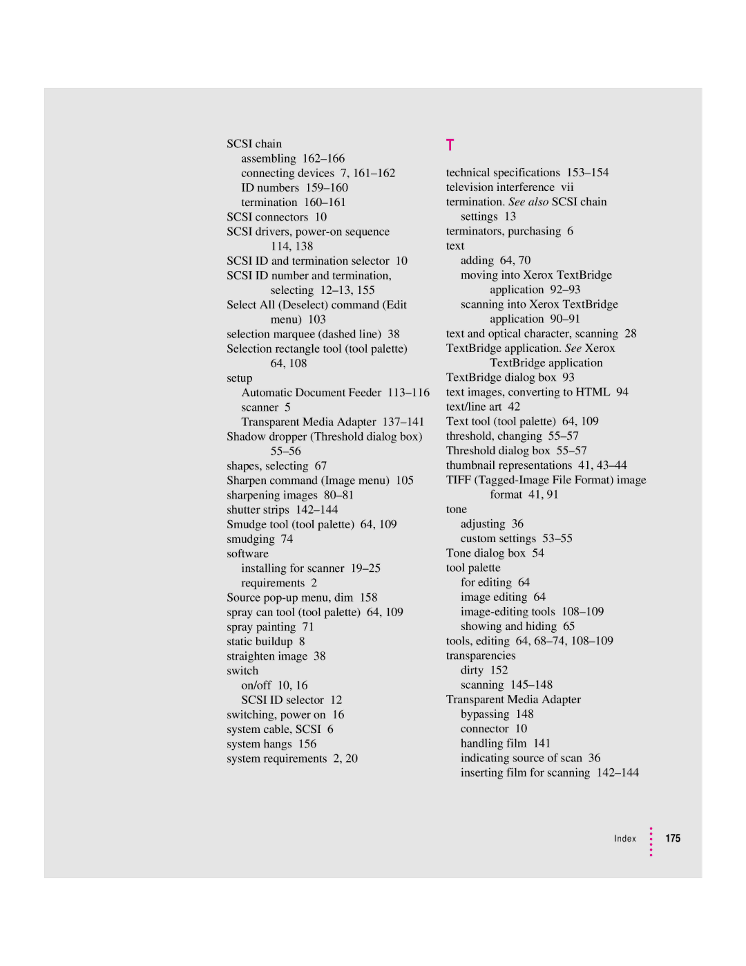 Apple 1230, 627 user manual Index 