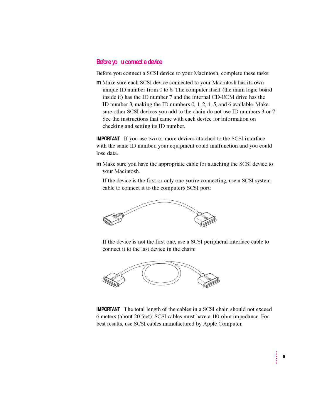 Apple 6360 manual Before you connect a device 