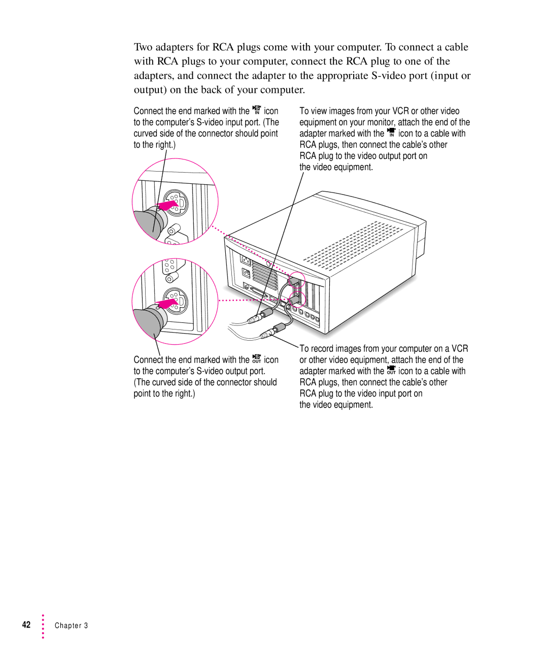 Apple 7100 manual Video equipment 