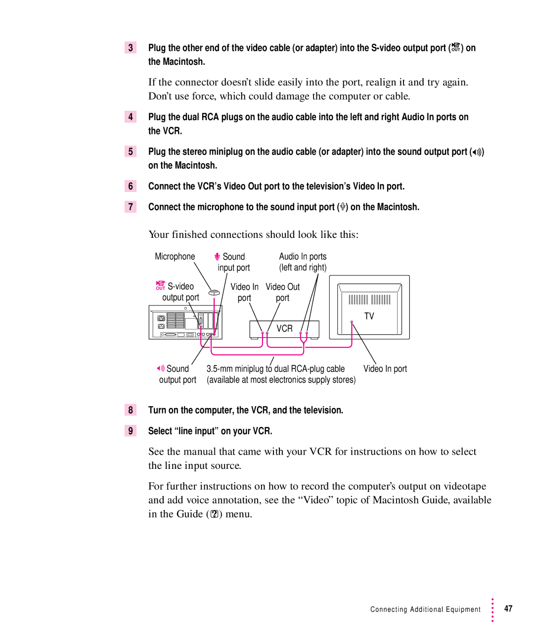 Apple 7100 manual Microphone Sound 