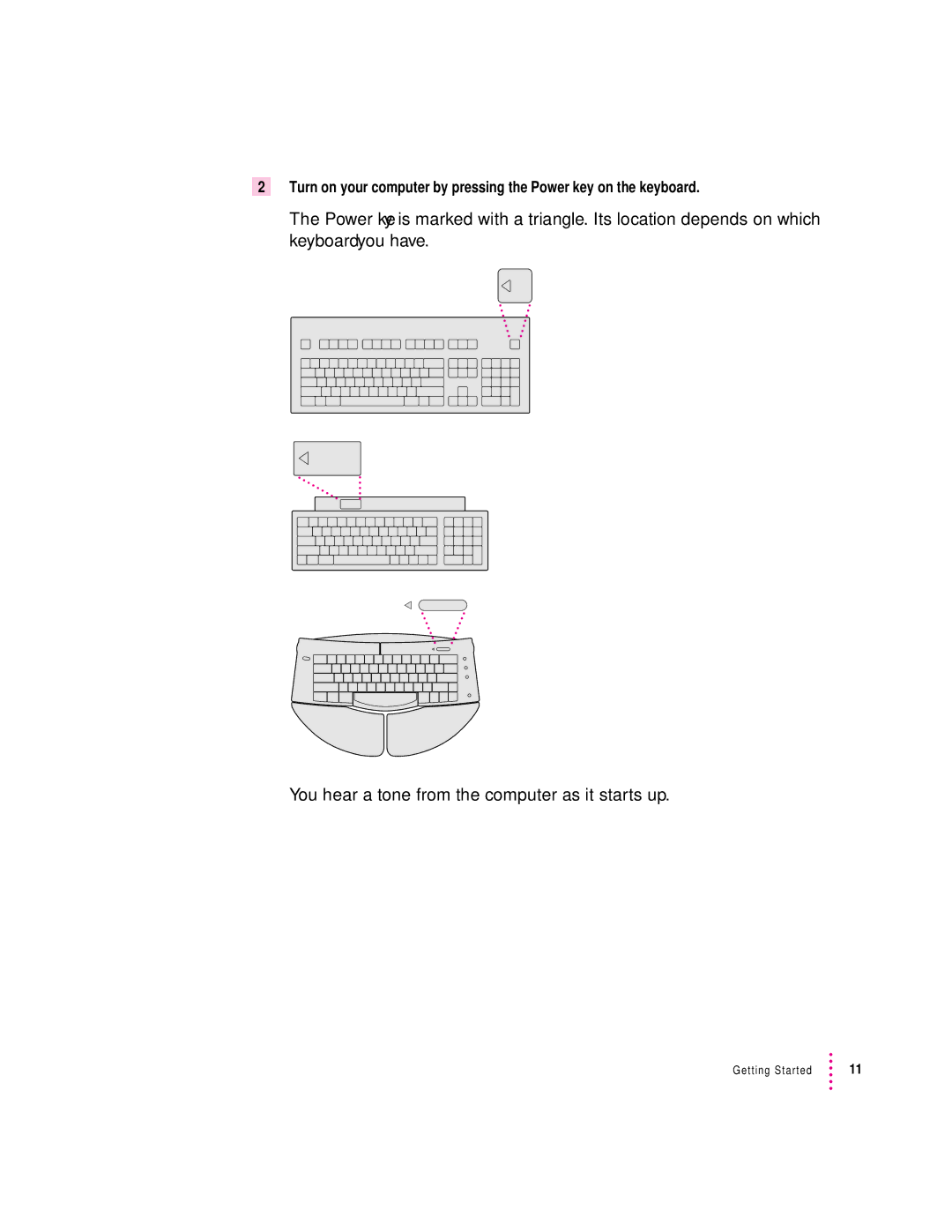 Apple 8100 Series manual Getting Started 