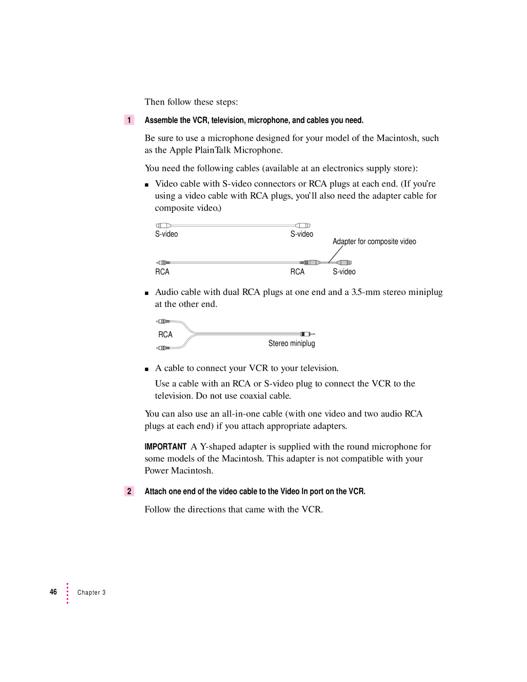 Apple 8100 Series manual Then follow these steps 