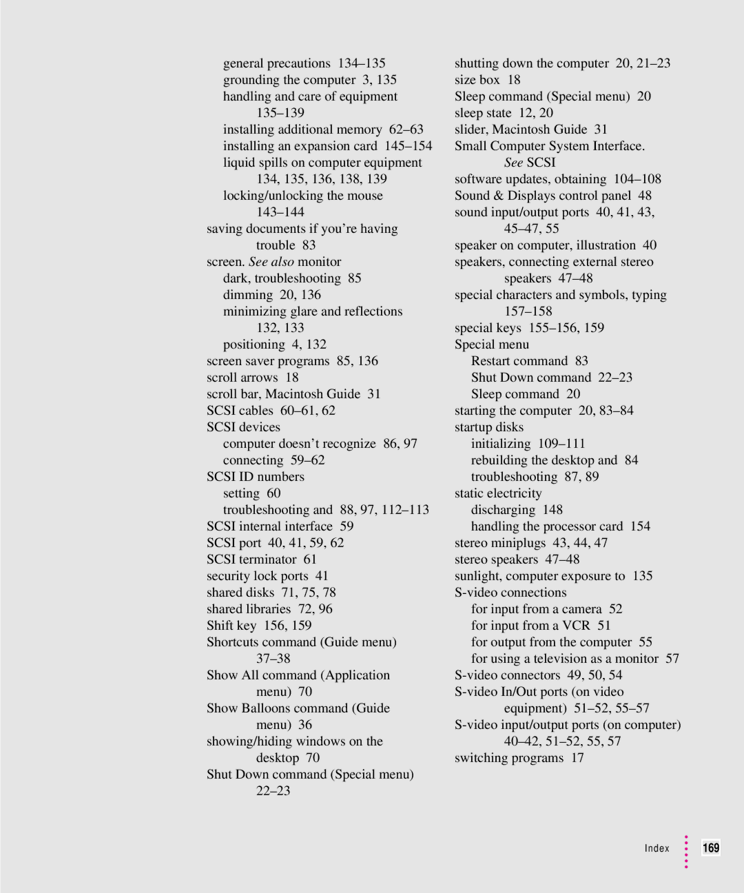 Apple 8500 manual See Scsi 