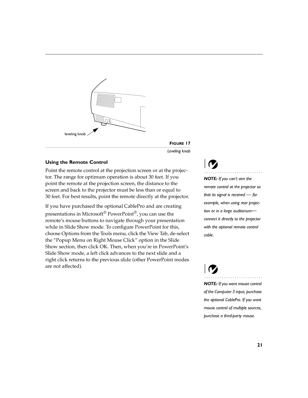 Apple 9000 manual Using the Remote Control 