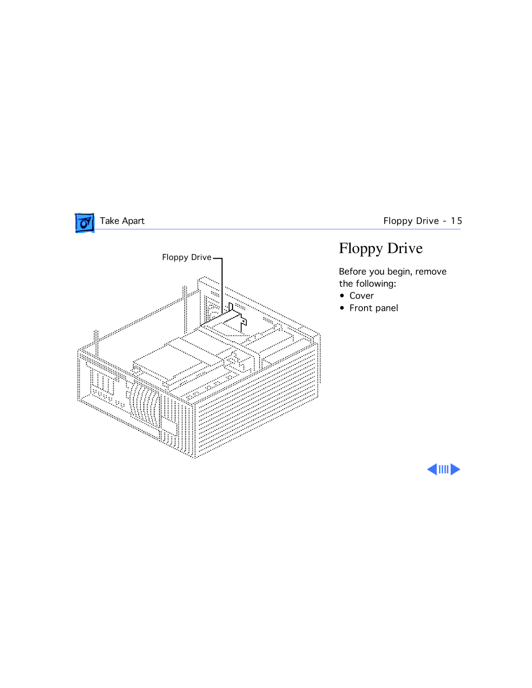 Apple 9150 manual Floppy Drive 