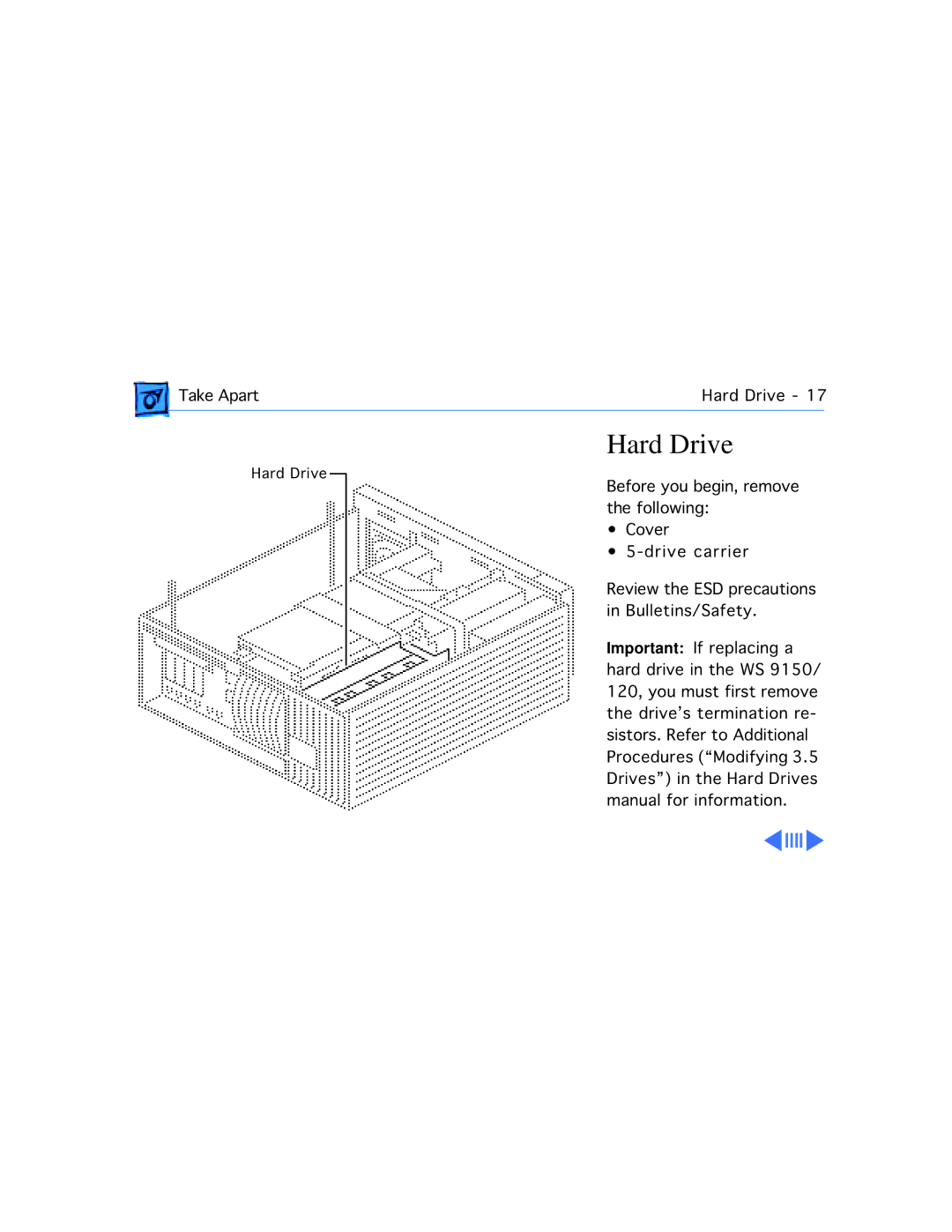 Apple 9150 manual Hard Drive 