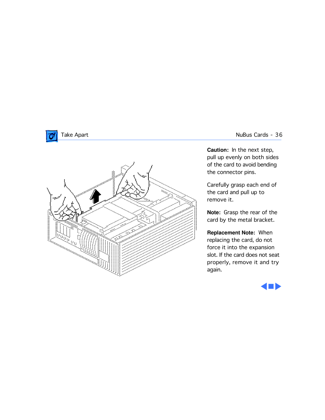 Apple 9150 manual Replacement Note When 