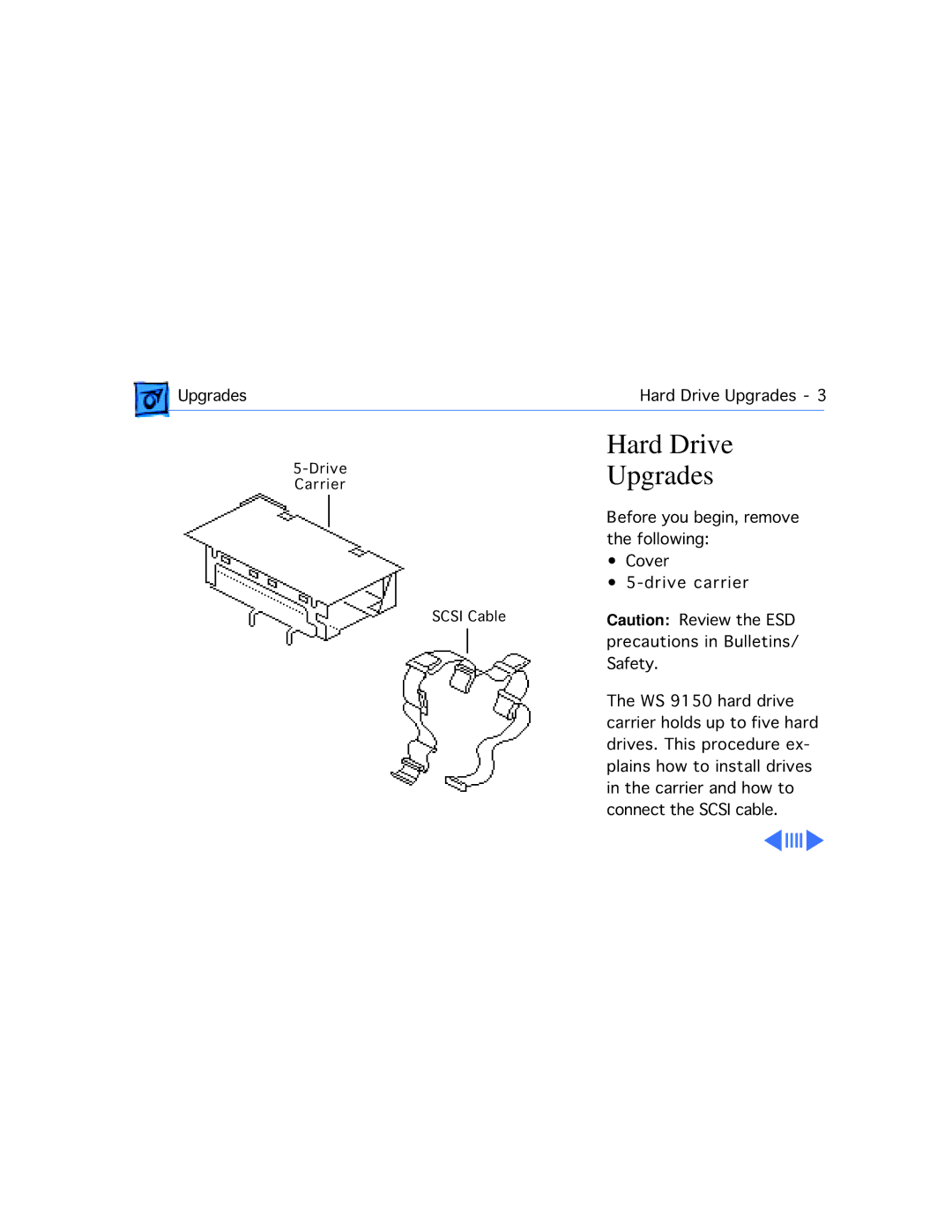 Apple 9150 manual Hard Drive, Upgrades 