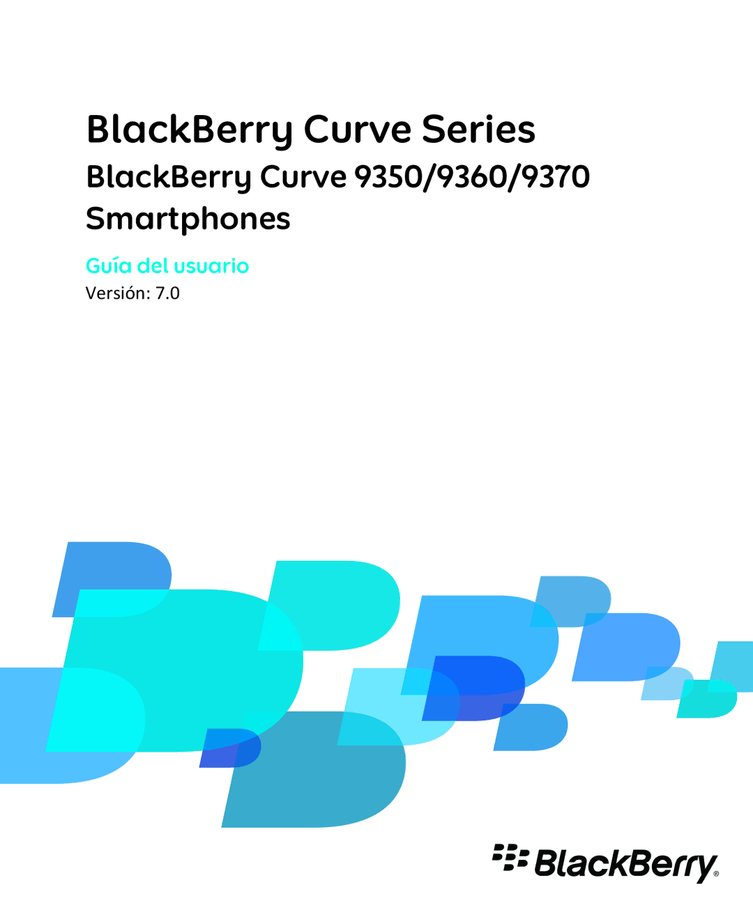 Apple 9350, 9360, 9370 manual BlackBerry Curve Series 