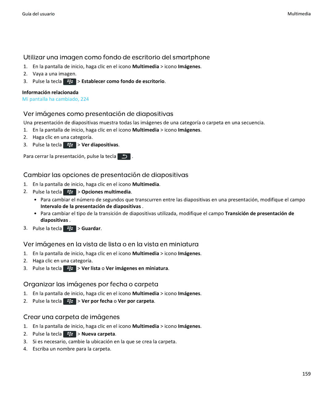 Apple 9370, 9360, 9350 Ver imágenes como presentación de diapositivas, Cambiar las opciones de presentación de diapositivas 