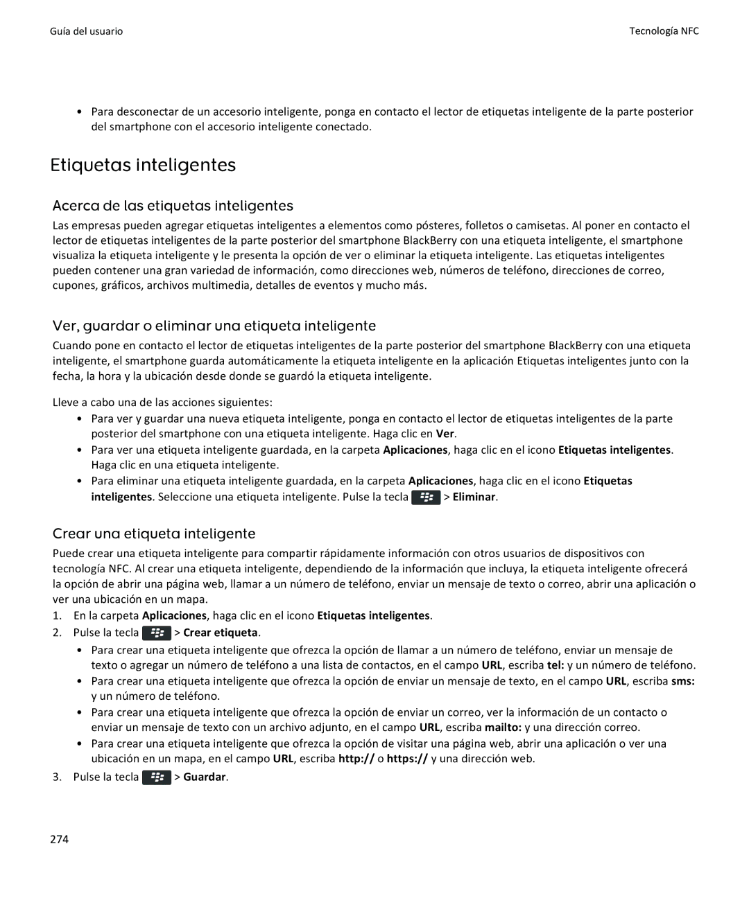 Apple 9360 Etiquetas inteligentes, Acerca de las etiquetas inteligentes, Ver, guardar o eliminar una etiqueta inteligente 