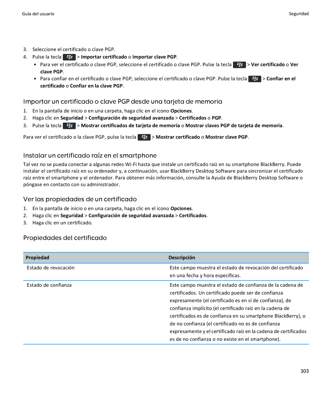 Apple 9370, 9360, 9350 manual Ver las propiedades de un certificado, Propiedades del certificado, Propiedad Descripción 