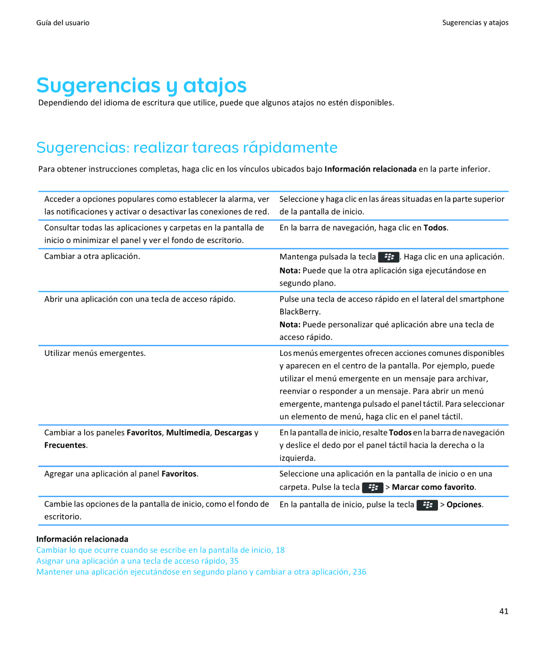 Apple 9350, 9360, 9370 manual Sugerencias y atajos, Sugerencias realizar tareas rápidamente 