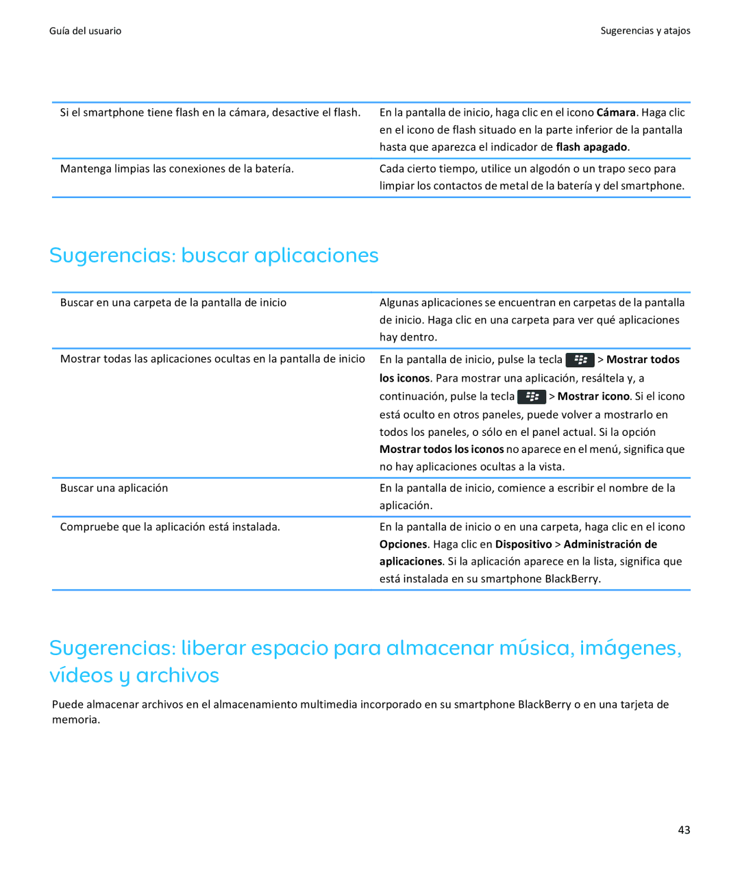 Apple 9360, 9350, 9370 manual Sugerencias buscar aplicaciones, Aplicación Compruebe que la aplicación está instalada 