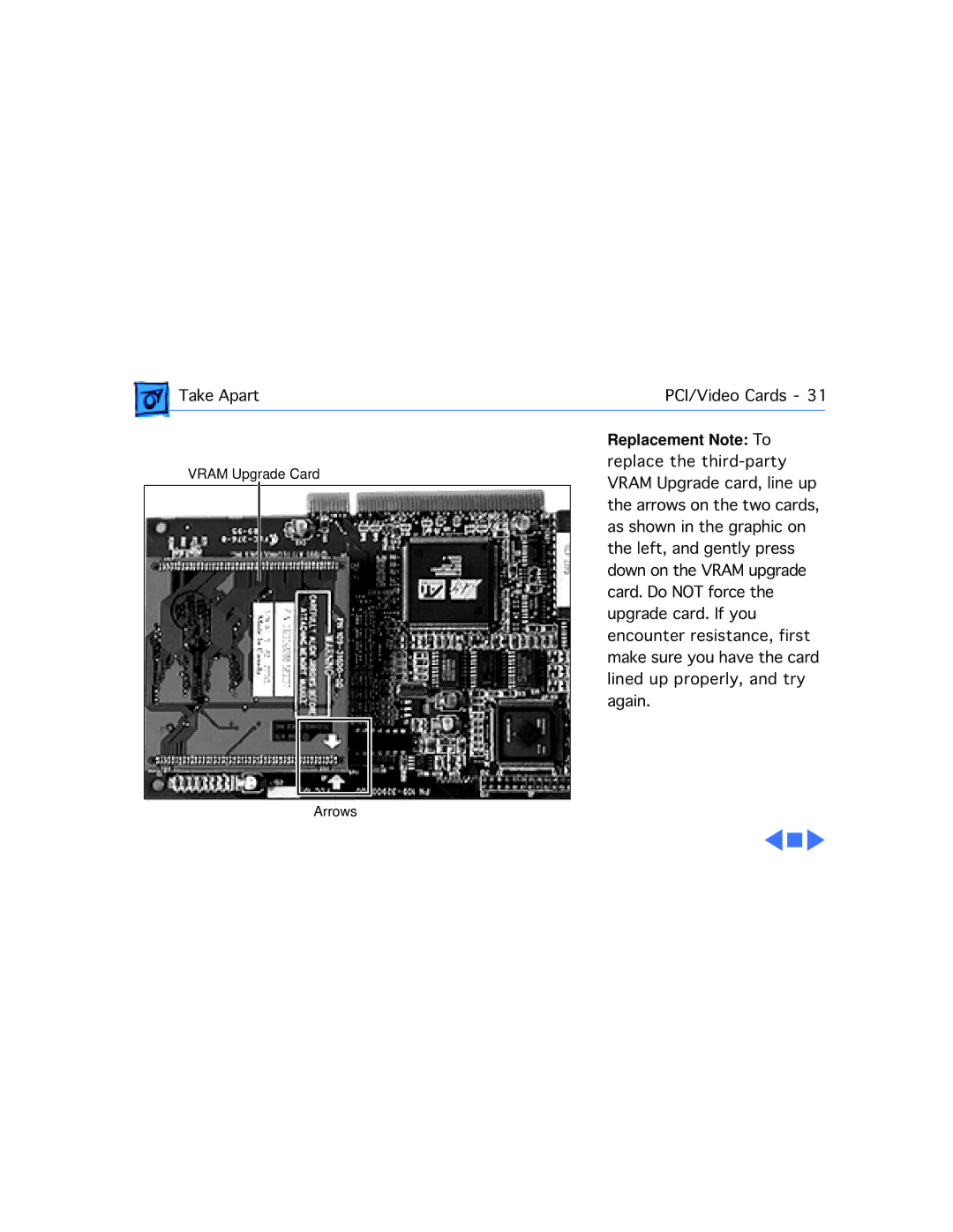 Apple 9500/150, 9500/200, 9500/180MP, 9500/132 manual Replacement Note To 