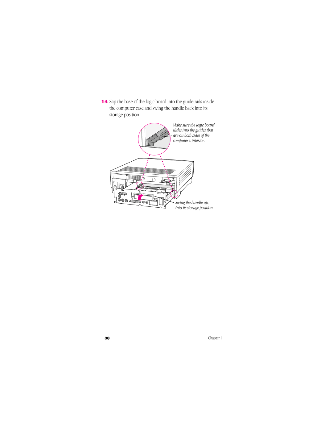 Apple 95014-2084, 030-8681-A user manual Are on both sides of the computer’s interior 