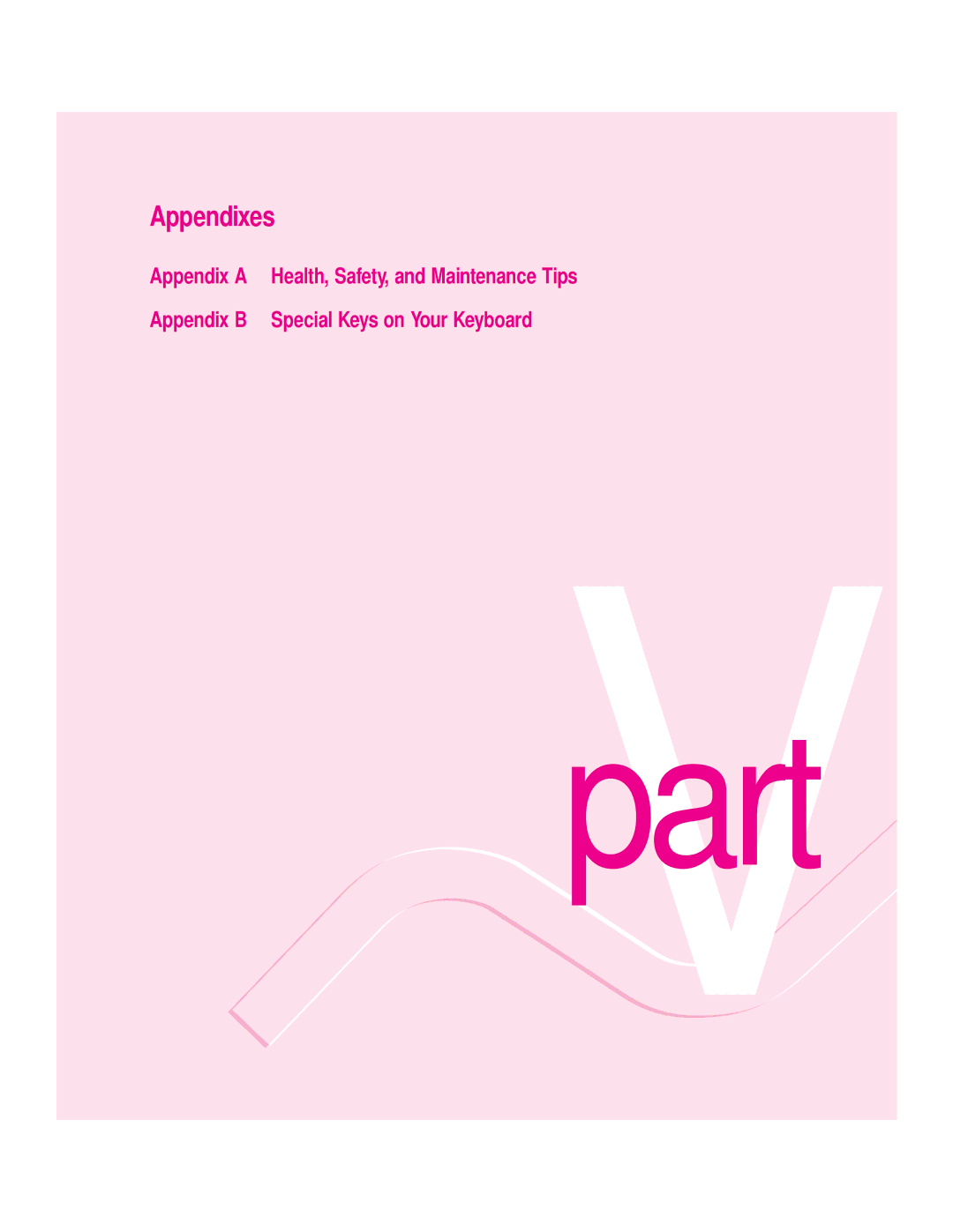 Apple 9600 manual Vpart 