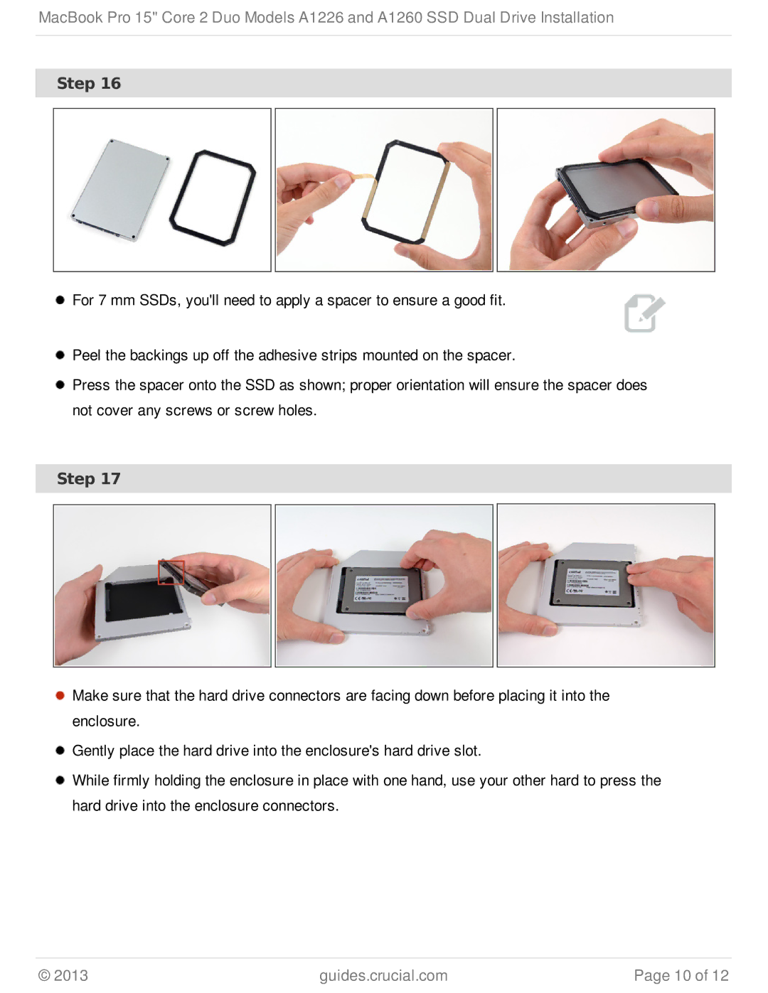 Apple A1260, A1226 manual Step 