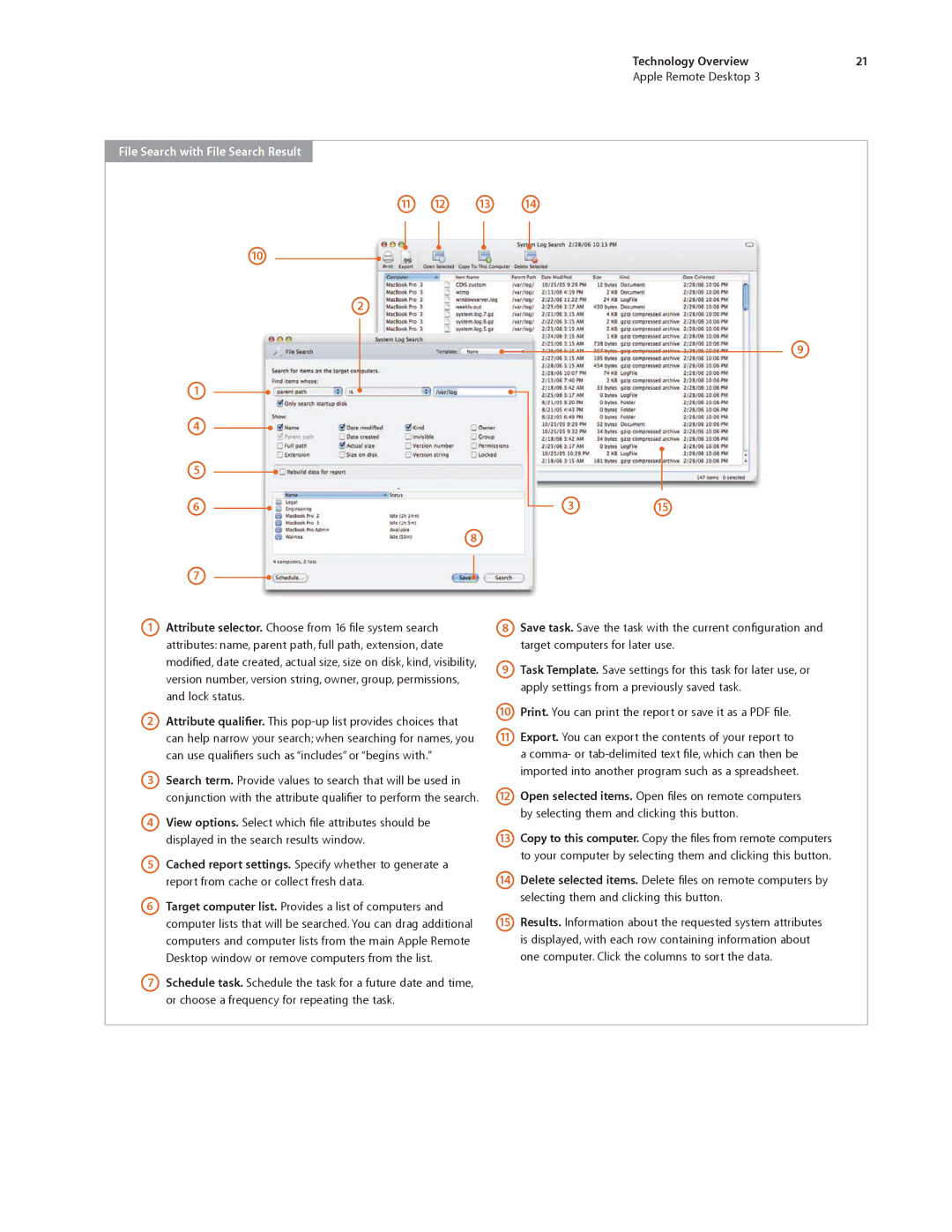 Apple ARD31 manual File Search with File Search Result, 11 12 13 