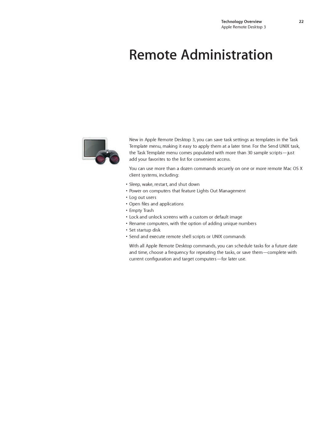 Apple ARD31 manual Remote Administration 