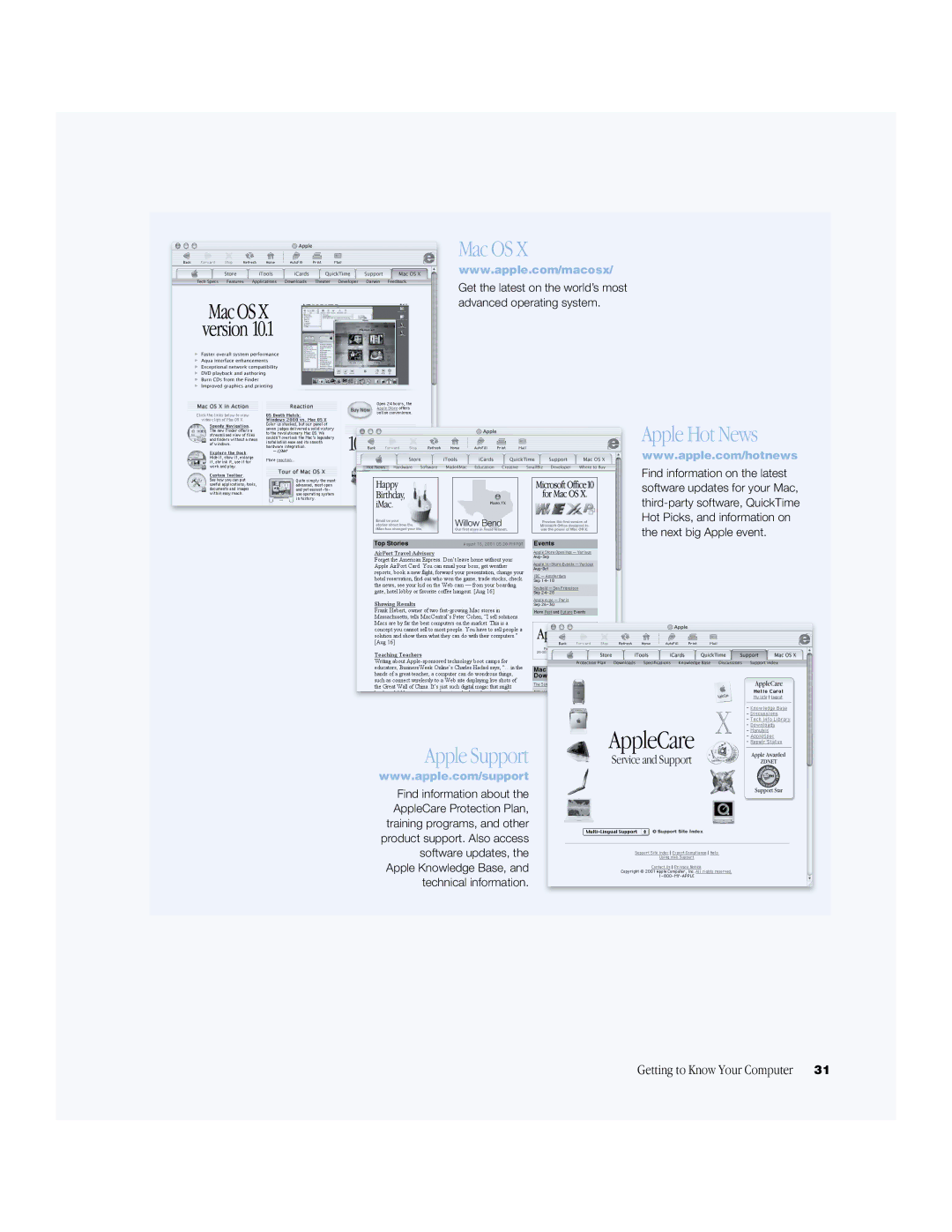 Apple BookG4 Computer manual Mac OS 