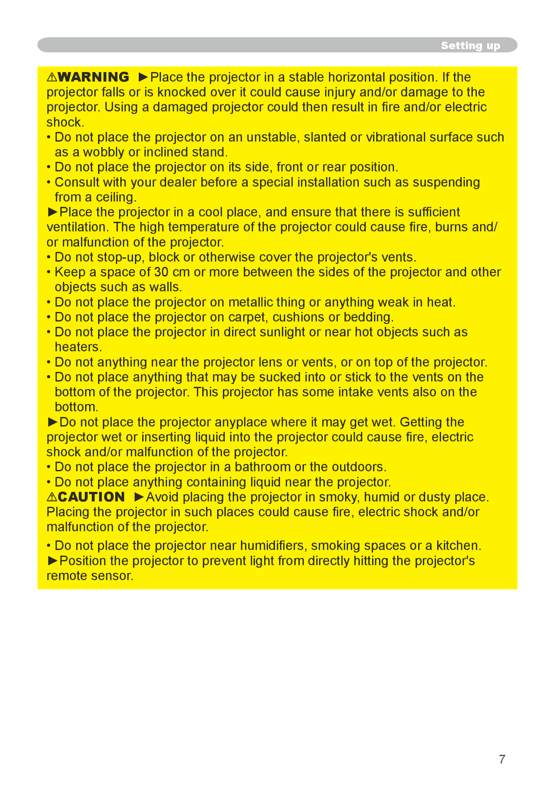 Apple CPX1, CPX5 user manual Setting up 