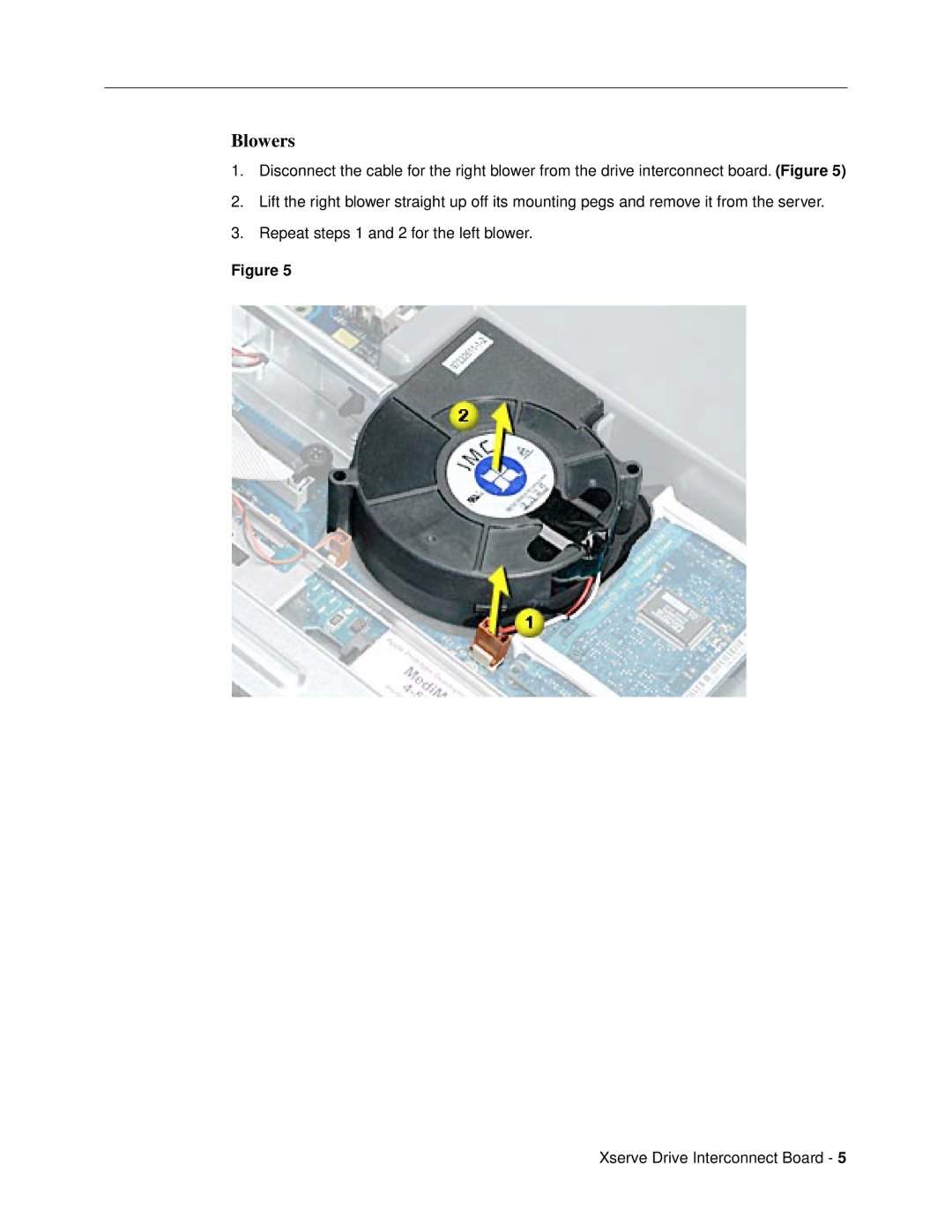 Apple Drive Interconnect Board warranty Blowers 