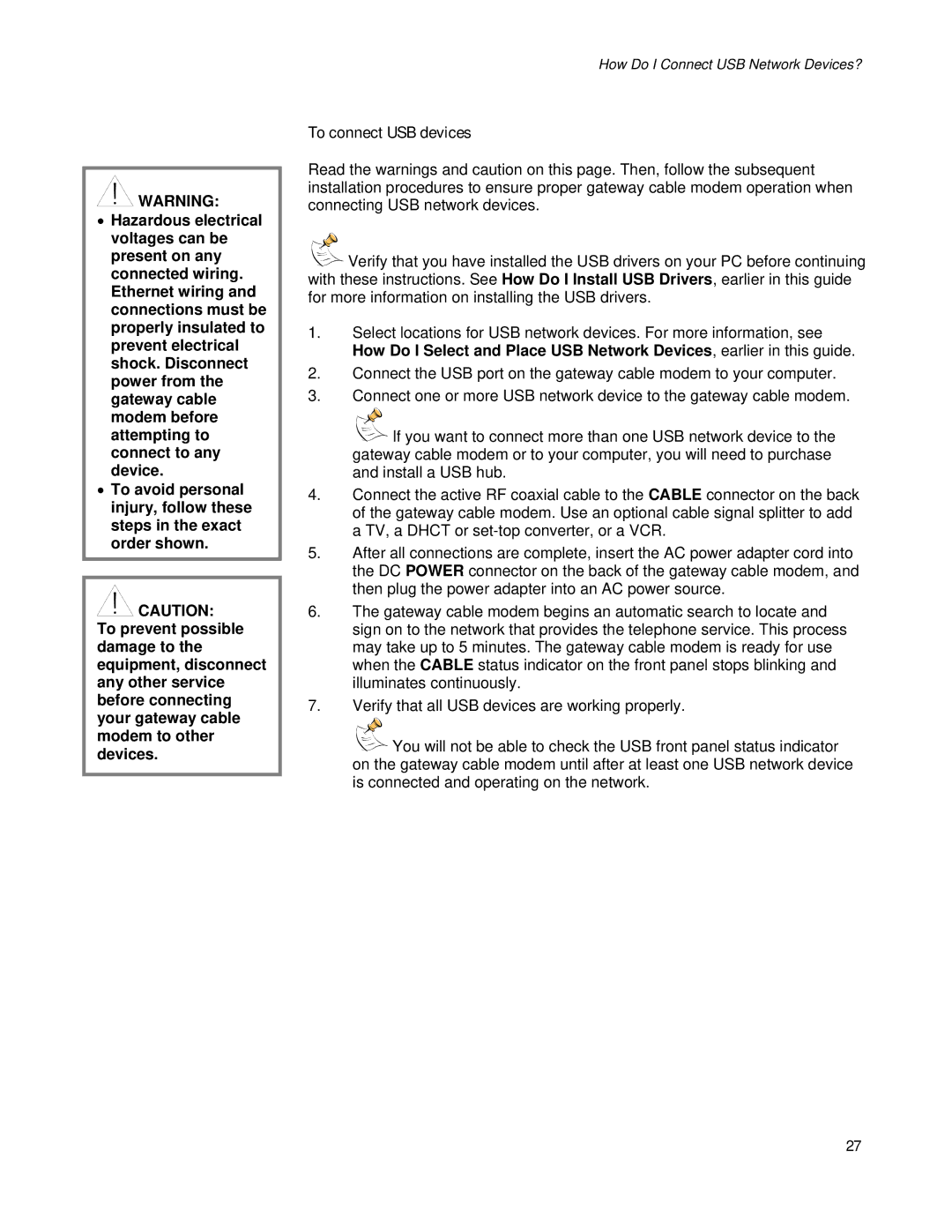 Apple EPR2320TM, DPR2320TM manual To connect USB devices 