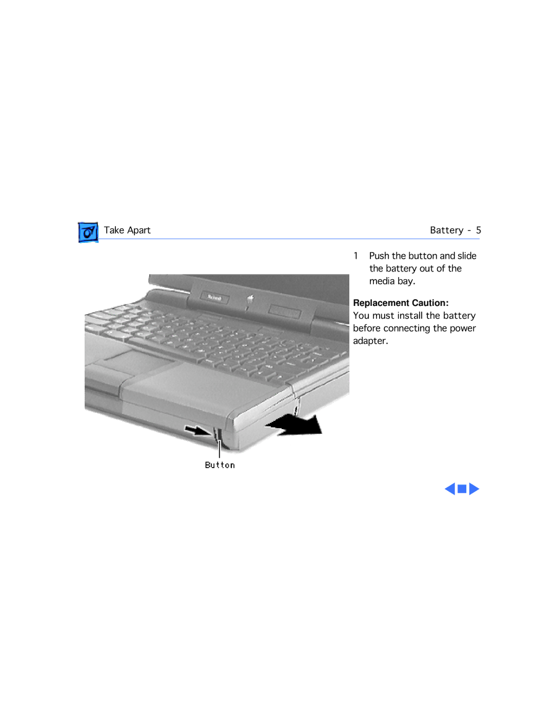 Apple G3, 3400C/200, 3400c/180 manual Replacement Caution 