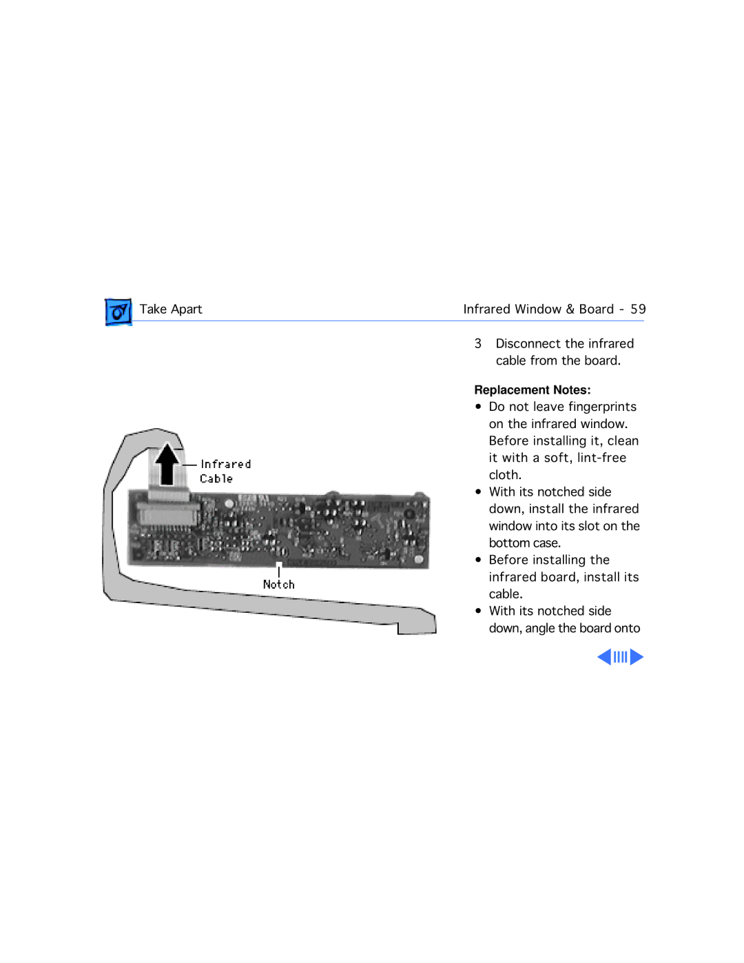 Apple G3, 3400C/200 manual Do not leave fingerprints 