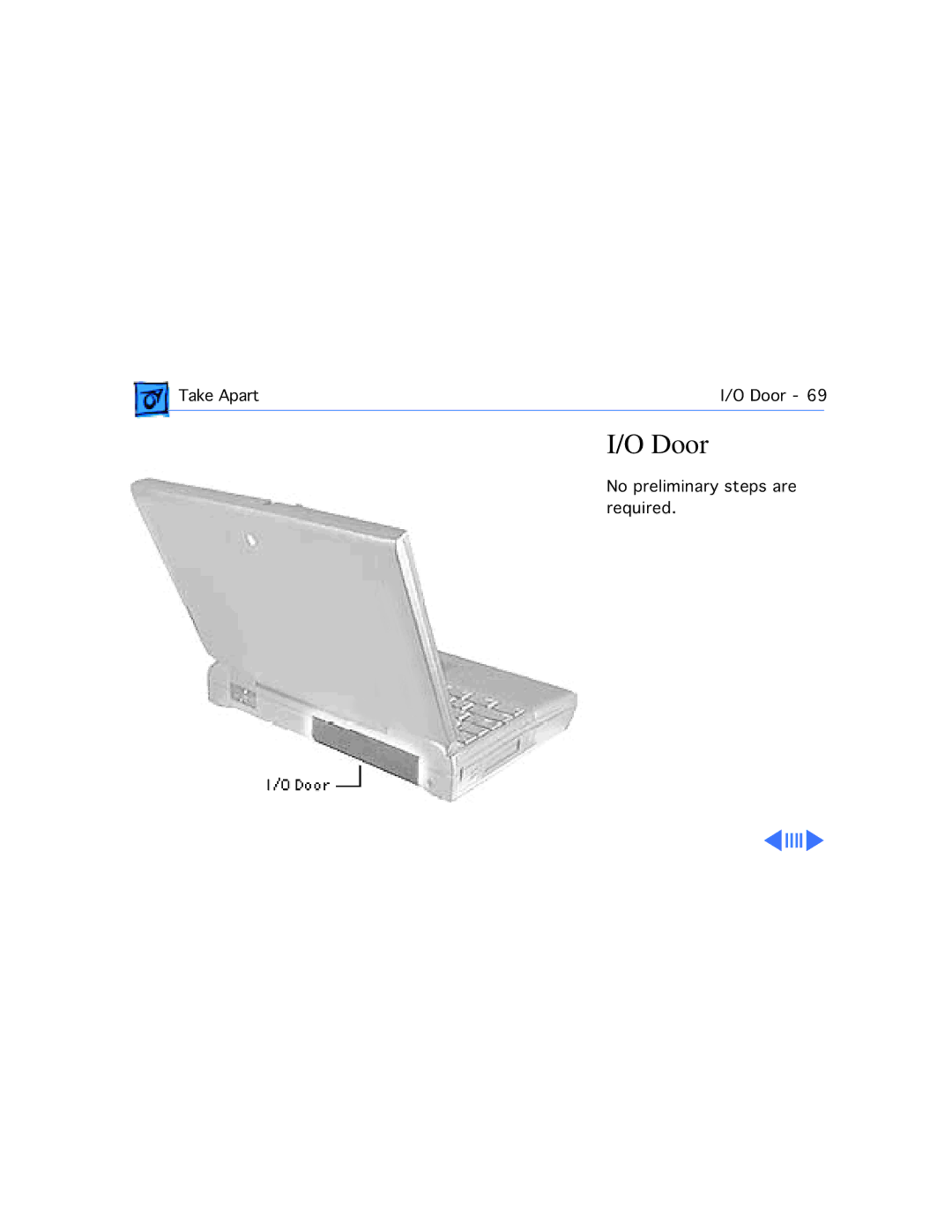 Apple G3, 3400C/200 manual Door 